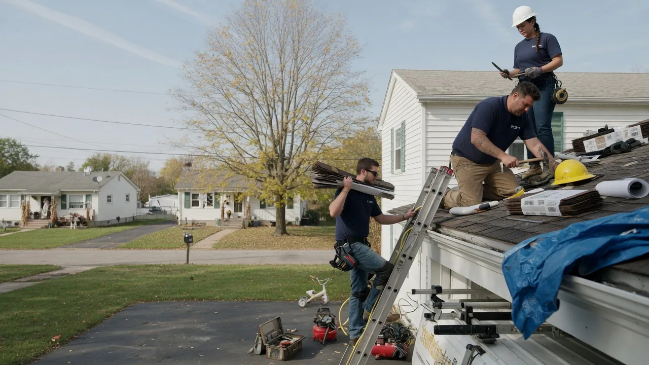 Local Roofing Contractors in West Liberty, IL near me